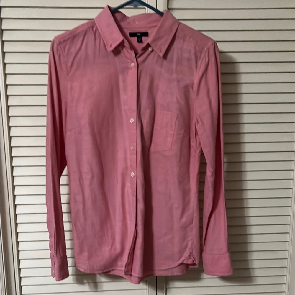 Pink Button-Up Shirt
